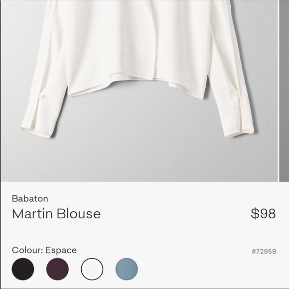 Aritzia Martin Blouse - Picture 3 of 5